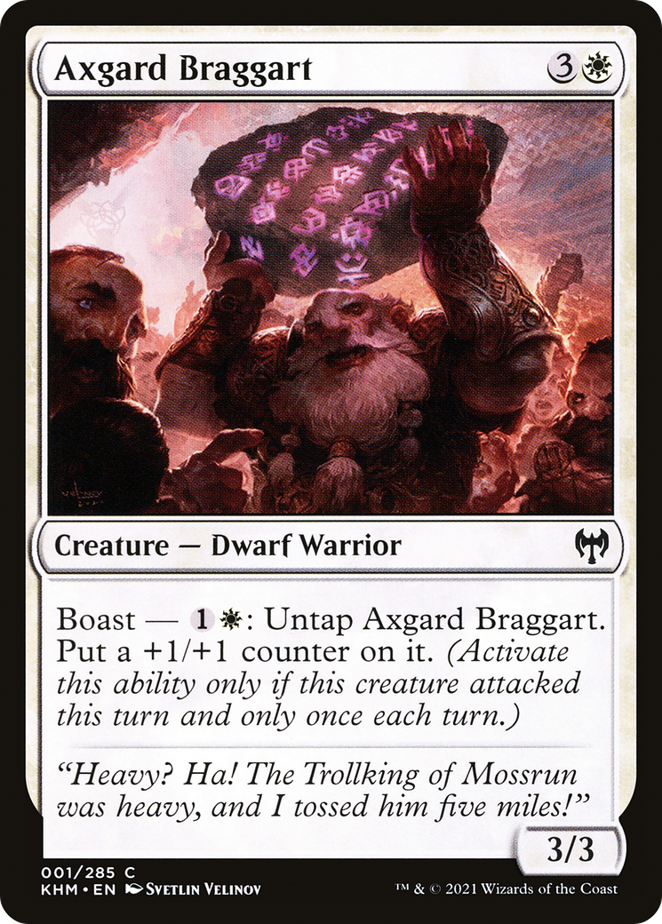 Axgard Braggart - Kaldheim