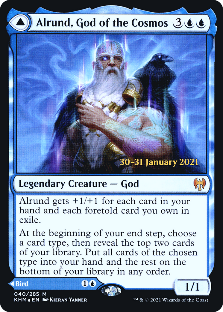 Alrund, God of the Cosmos - Kaldheim Promos Foil