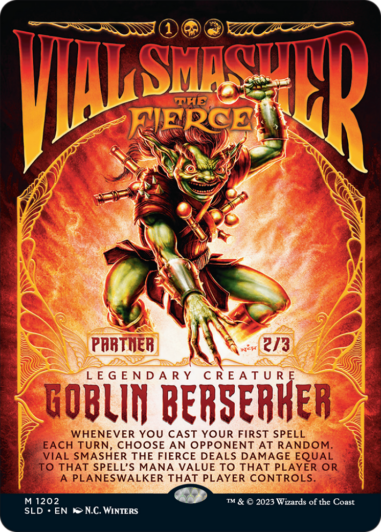Vial Smasher the Fierce [Secret Lair Drop] (Borderless)