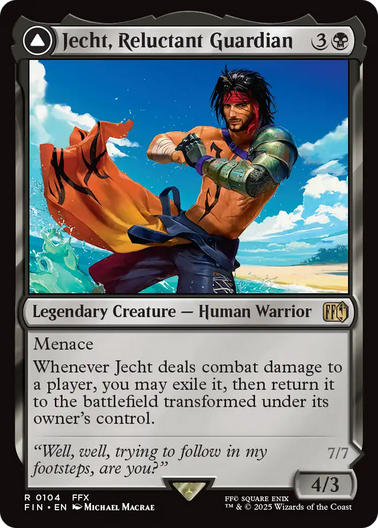 Jecht, Reluctant Guardian [FINAL FANTASY]