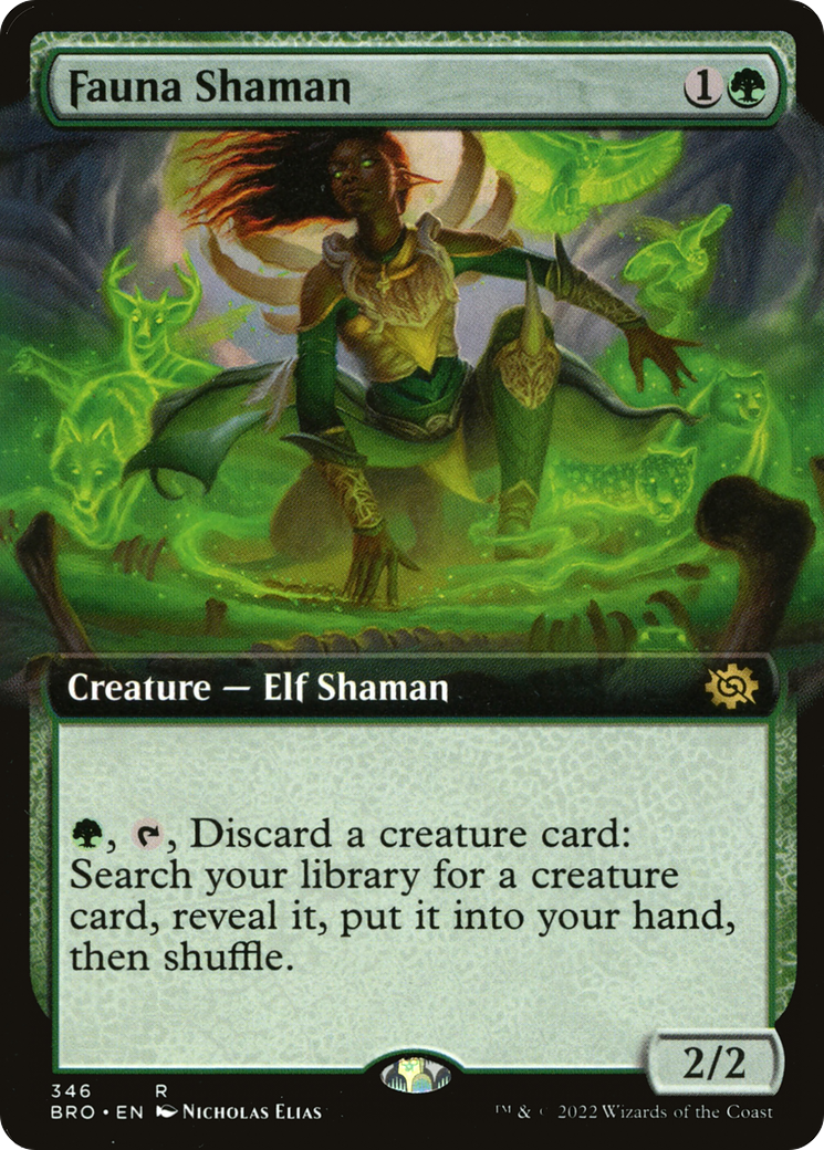 Fauna Shaman (Extended Art): (Extended Art) [The Brothers' War]
