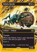 Debris Beetle (Borderless) (First-Place Foil) [Aetherdrift] Foil