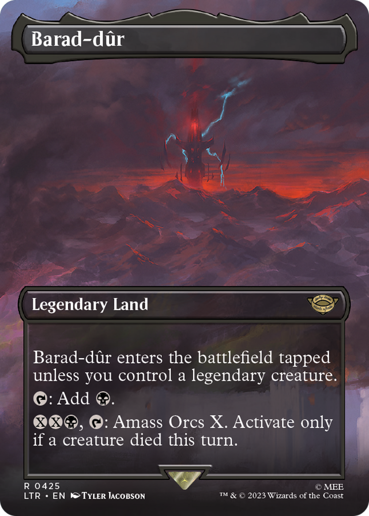 Barad-dur (0425) (Borderless) - The Lord of the Rings: Tales of Middle-earth