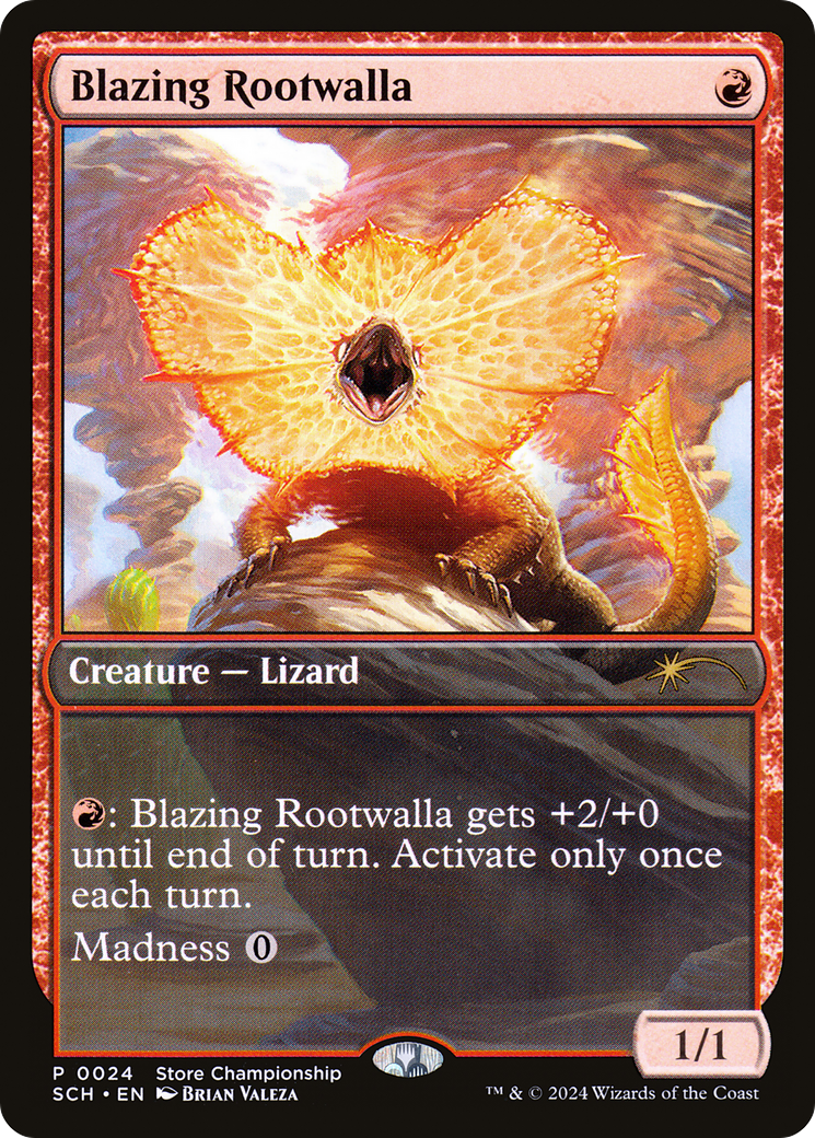 Blazing Rootwalla - Store Championships