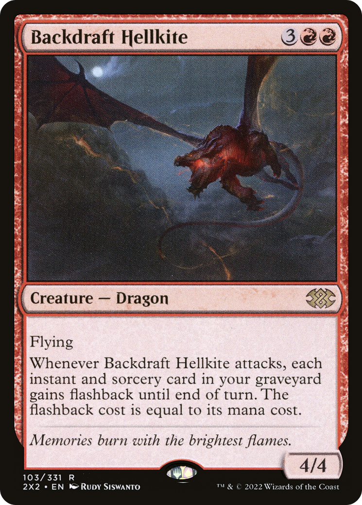 Backdraft Hellkite - Double Masters 2022