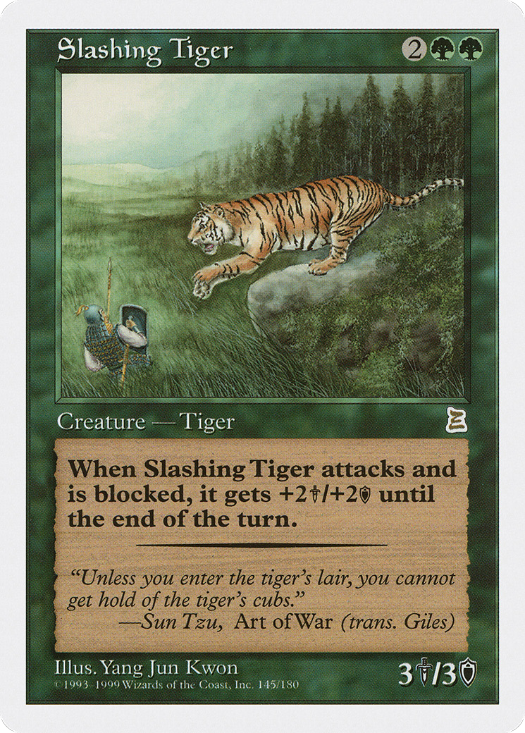 Slashing Tiger - [Portal Three Kingdoms]