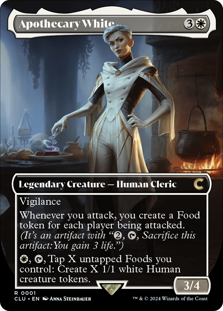 Apothecary White (Borderless) - Ravnica: Clue Edition