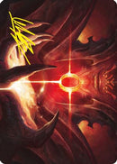 Sol Ring Art Card (Gold-Stamped Signature) [Art Series: Universes Beyond: The Lord of the Rings: Tales of Middle-earth]
