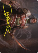 Theoden, King of Rohan Art Card (Gold-Stamped Signature) [Art Series: Universes Beyond: The Lord of the Rings: Tales of Middle-earth]
