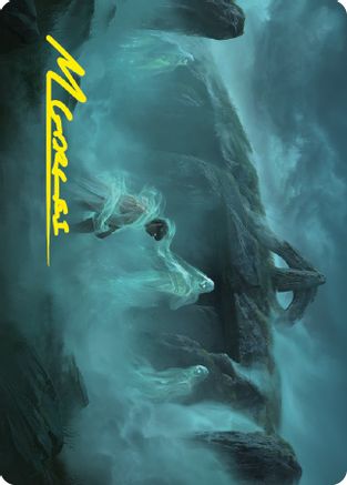 Fog on the Barrow-Downs Art Card (Gold-Stamped Signature) [Art Series: Universes Beyond: The Lord of the Rings: Tales of Middle-earth]