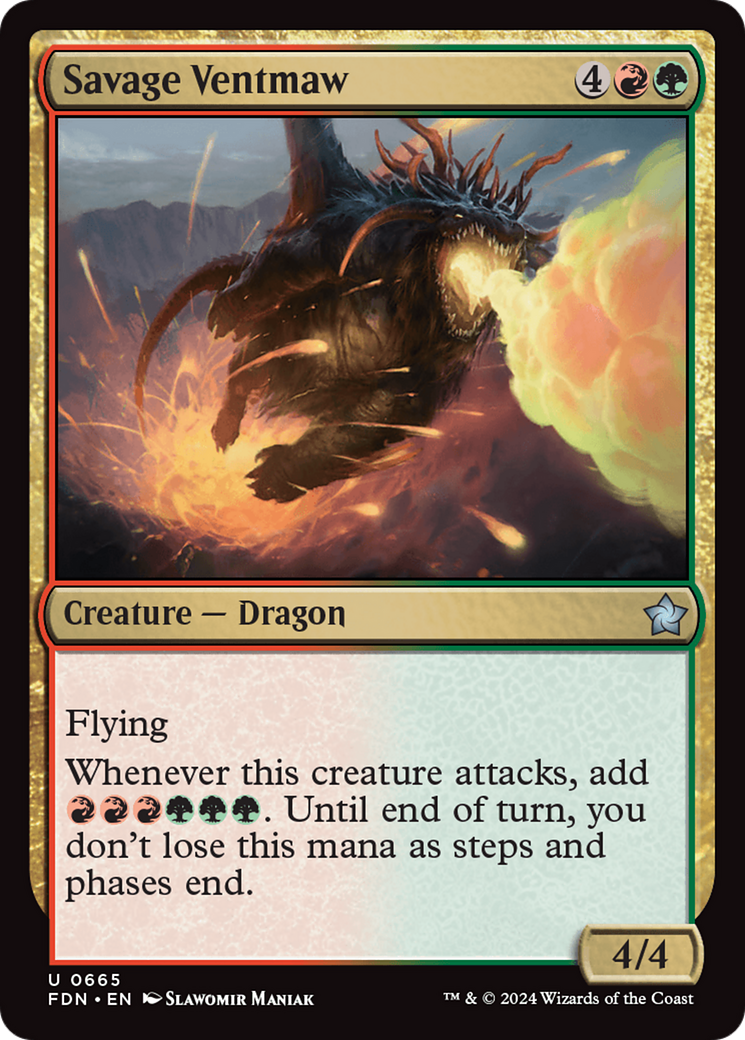 Savage Ventmaw - [Foundations]