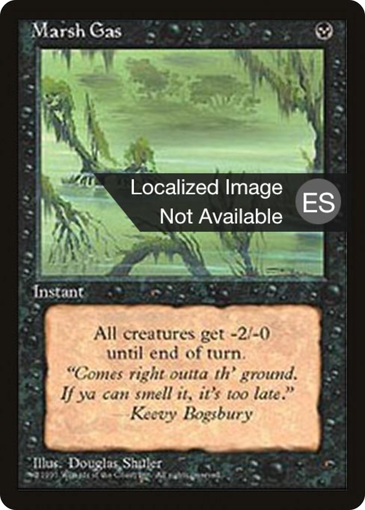 Marsh Gas - [Fourth Edition Foreign Black Border]