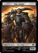 Orc Army (0006) // Food (0009) Double-Sided Token - [The Lord of the Rings: Tales of Middle-earth] Foil