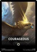 Courageous Theme Card [The Lord of the Rings: Tales of Middle-earth]