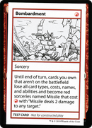 Bombardment (2021 Edition) [Mystery Booster Playtest Cards]