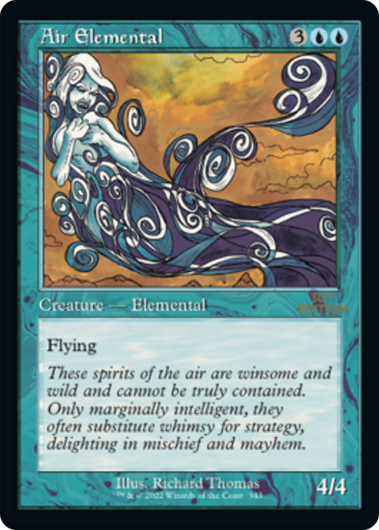Air Elemental (Retro Frame) - 30th Anniversary Edition