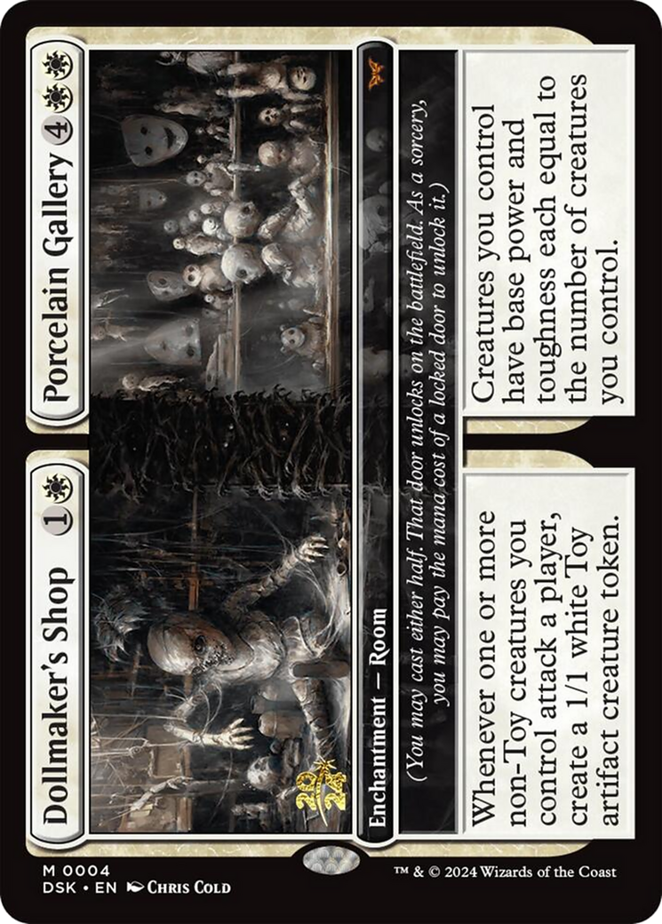 Dollmaker's Shop // Porcelain Gallery [Duskmourn: House of Horror Promos] Foil