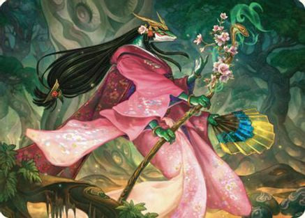 Sakiko, Mother of Summer Art Card [Art Series: Commander Masters]