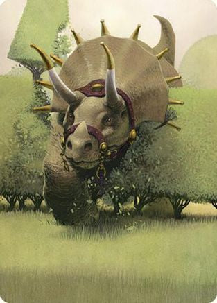 Regal Behemoth Art Card [Art Series: Commander Masters]