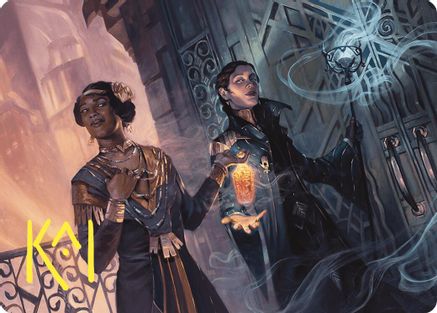 Bribery Art Card (Gold-Stamped Signature) [Art Series: Commander Masters]