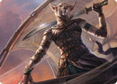 Mirri, Weatherlight Duelist Art Card [Art Series: Commander Masters]