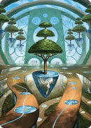 Rejuvenating Springs Art Card [Art Series: Commander Masters]