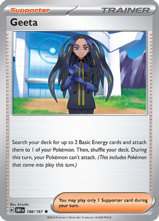 Geeta 188 [SV03 Obsidian Flames]