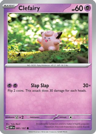 Clefairy 081 [SV03 Obsidian Flames]