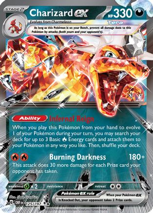 Charizard ex - 125/197 [SV03 Obsidian Flames] - Holofoil