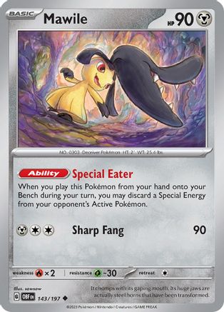 Mawile 143/197 [SV03 Obsidian Flames]