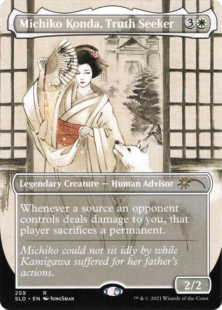 Michiko Konda, Truth Seeker [Secret Lair Drop] (Borderless)