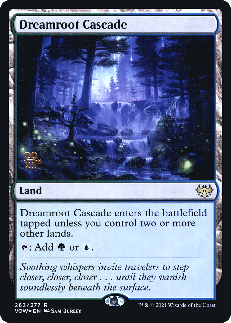 Dreamroot Cascade [Innistrad: Crimson Vow Promos] Foil