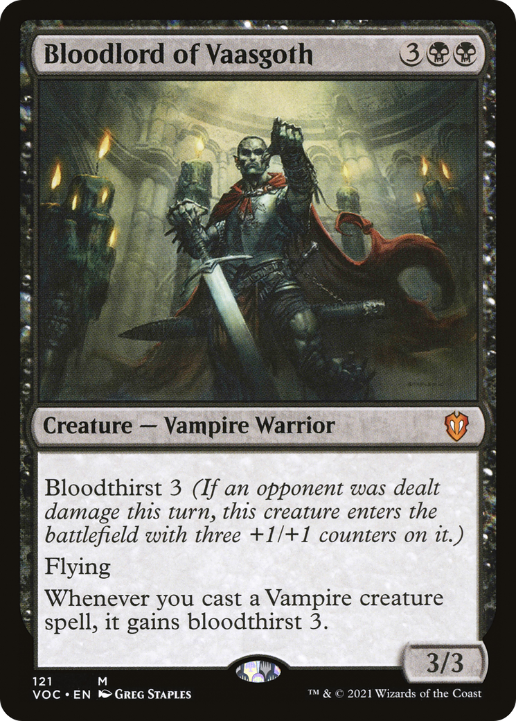 Bloodlord of Vaasgoth - Crimson Vow Commander