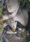 Dutiful Griffin Art Card [Art Series: Wilds of Eldraine]