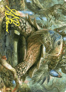Blossoming Tortoise Art Card (Gold-Stamped Signature) [Art Series: Wilds of Eldraine]