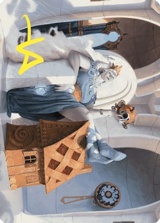 Beluna Grandsquall Art Card (Gold-Stamped Signature) [Art Series: Wilds of Eldraine]