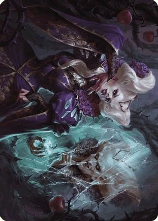Conceited Witch Art Card [Art Series: Wilds of Eldraine]