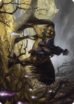 Rowan's Grim Search Art Card [Art Series: Wilds of Eldraine]