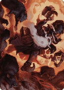 Tattered Ratter Art Card [Art Series: Wilds of Eldraine]
