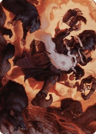 Tattered Ratter Art Card [Art Series: Wilds of Eldraine]