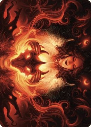 Witch's Mark Art Card [Art Series: Wilds of Eldraine]