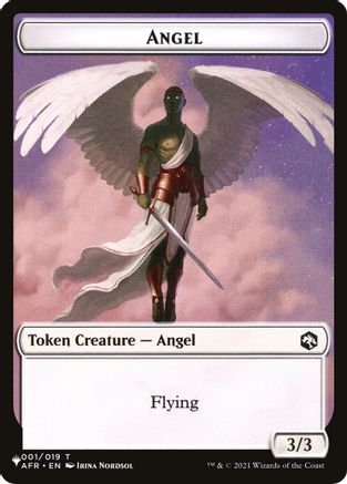 Angel // Soldier Double-Sided Token - The List Reprints