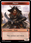 Pirate // Pegasus Double-Sided Token [Commander: Wilds of Eldraine]