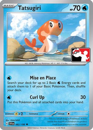 Tatsugiri 062 [Prize Pack Series Cards]