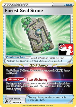 Forest Seal Stone - 156/195 [Prize Pack Series Cards]