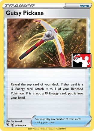 Gutsy Pickaxe/189 [Prize Pack Series Cards]