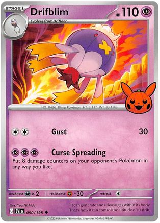 Drifblim - 90/198 [Trick or Trade BOOster Bundle 2023]