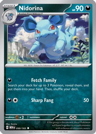 Nidorina 030 [SV Scarlet & Violet 151]