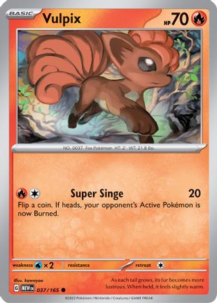 Vulpix 037 [SV Scarlet & Violet 151]