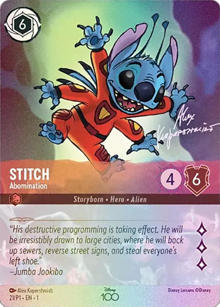 Stitch - Abomination (Enchanted) (21) [Disney100 Promos]